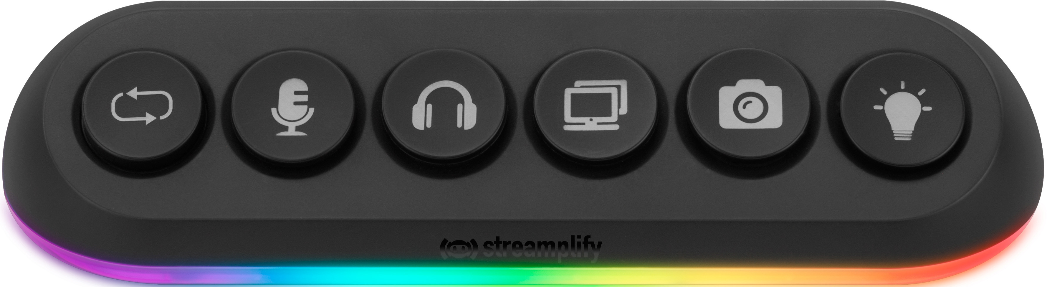 Streamplify - HUB Streamplify DECK 5 Slot RGB 12V EU - Preto