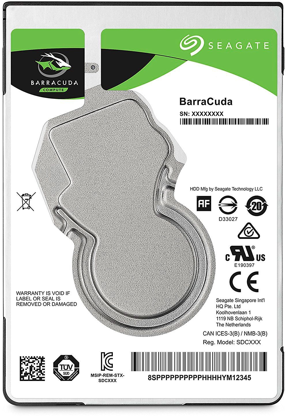 Seagate - Disco 2.5" Seagate Barracuda 1TB 5400rpm 128MB SATA III