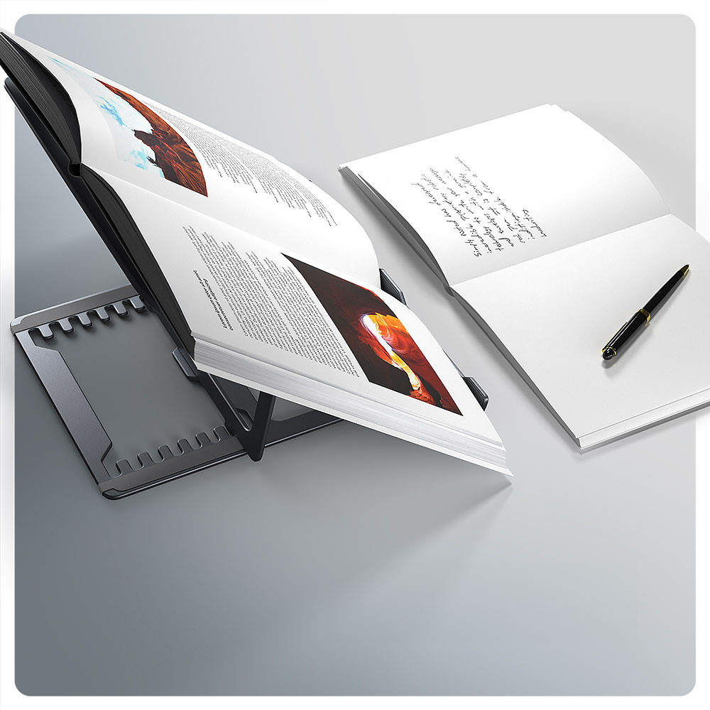 AXAGON - Suporte Elevatório AXAGON STND-LAG  para Portáteis Regulável Aluminio