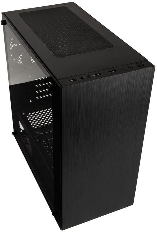 Kolink - Caixa Micro-ATX Kolink Stronghold M Vidro Temperado