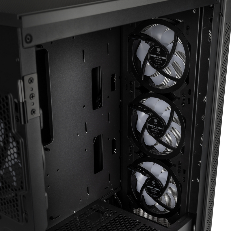 Kolink - Caixa ATX Kolink Stronghold Prism RGB Aluminio Preto