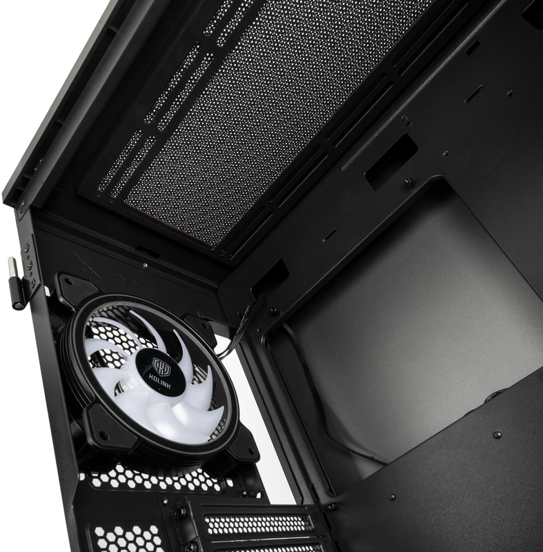 Kolink - Caixa ATX Kolink Stronghold Prism RGB Aluminio Preto