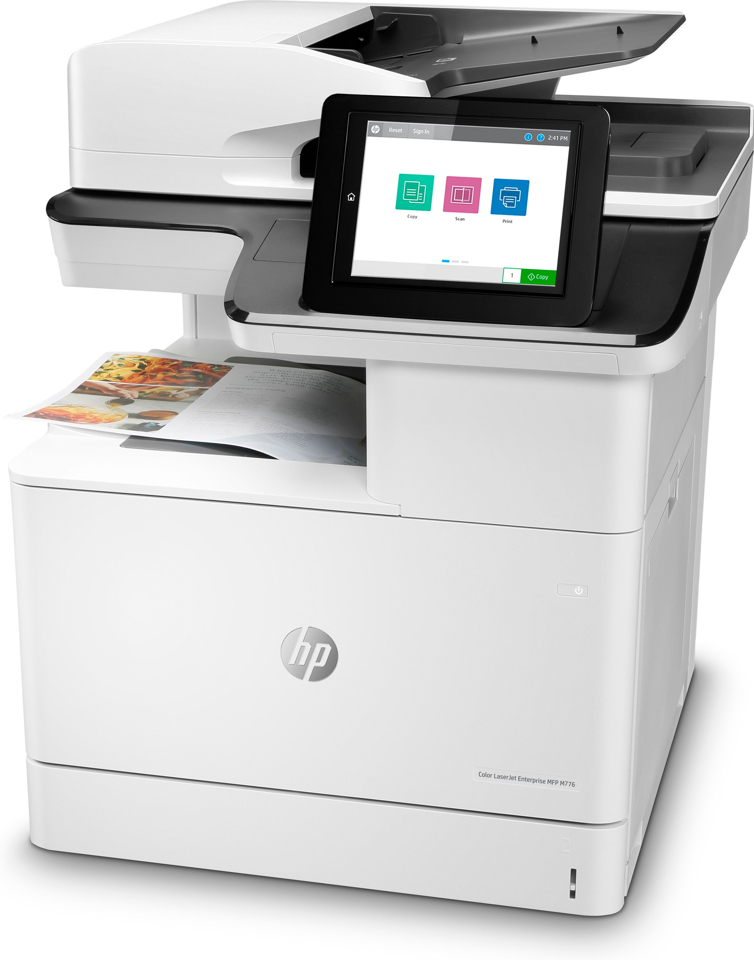 HP - Impressora Multifunções Laser HP Color LaserJet Enterprise MFP M776dn