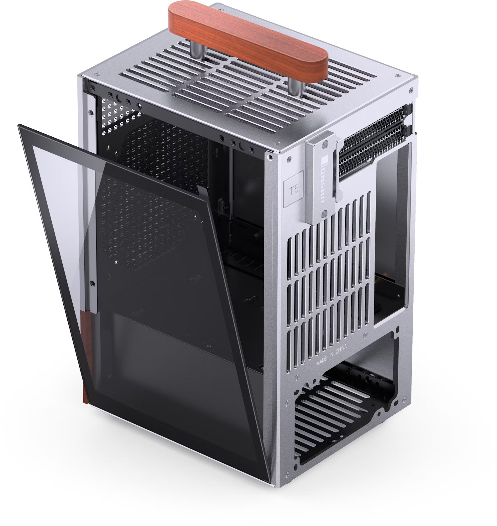 Jonsbo - Caixa Mini-ITX Jonsbo T6 Cinzenta