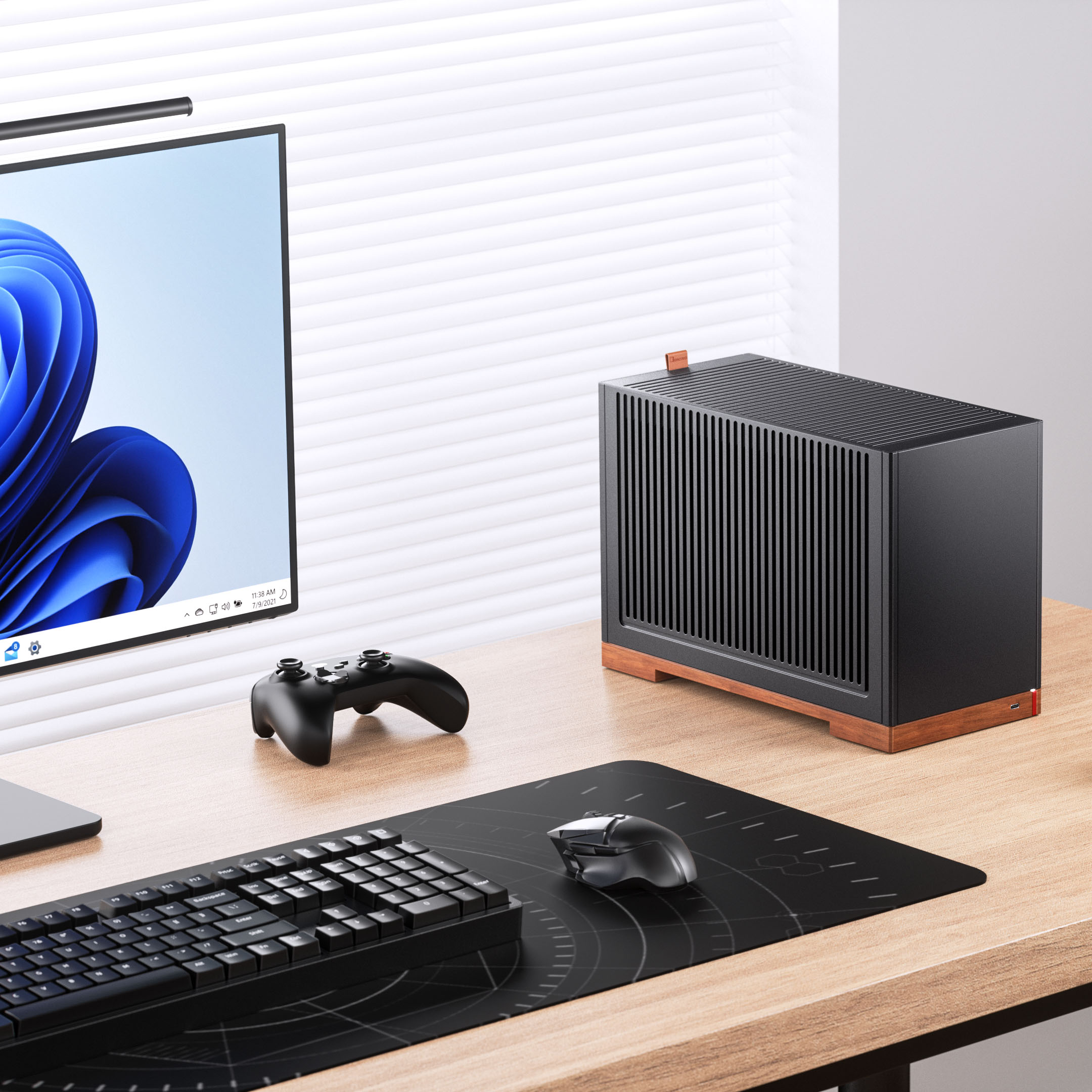 Jonsbo - Caixa Mini-ITX Jonsbo T9 Preta c/ Riser 4.0