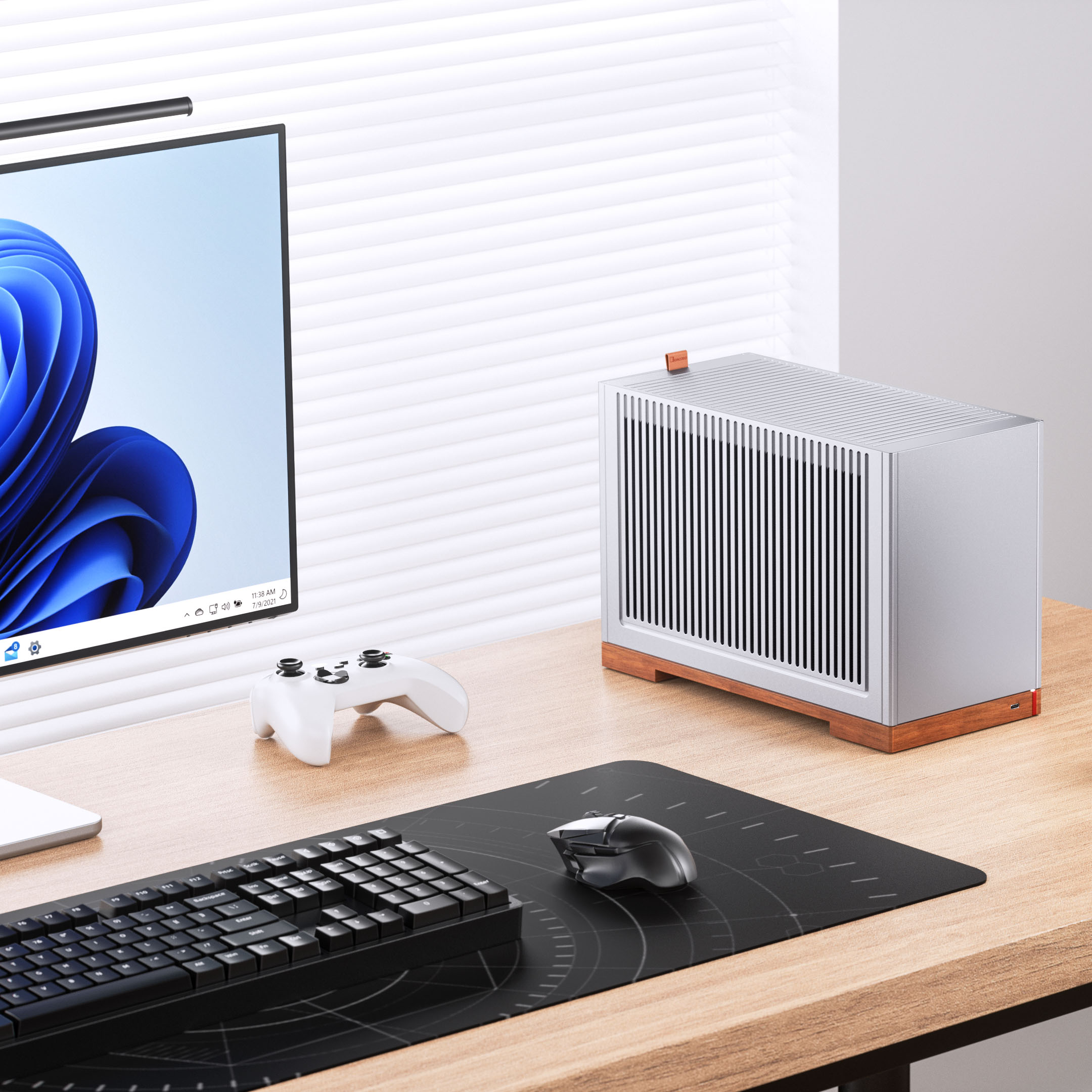 Jonsbo - Caixa Mini-ITX Jonsbo T9 Cinzenta c/ Riser 4.0