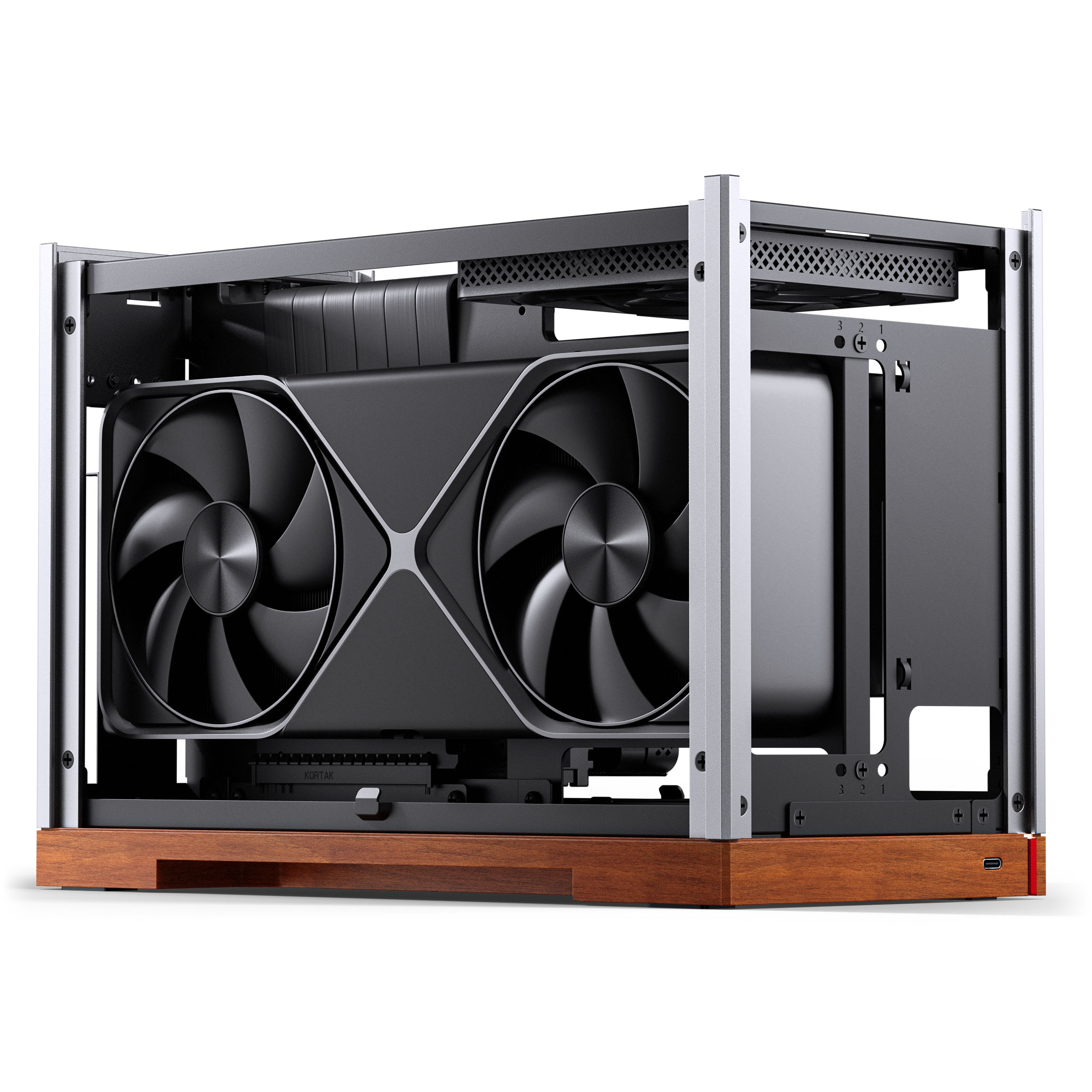 Jonsbo - Caixa Mini-ITX Jonsbo T9 Cinzenta c/ Riser 4.0