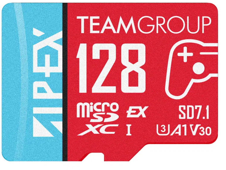 Picture of Picture of Cartão Team Group MicroSD Express Nintendo Switch 2 / ROG Ally 128GB