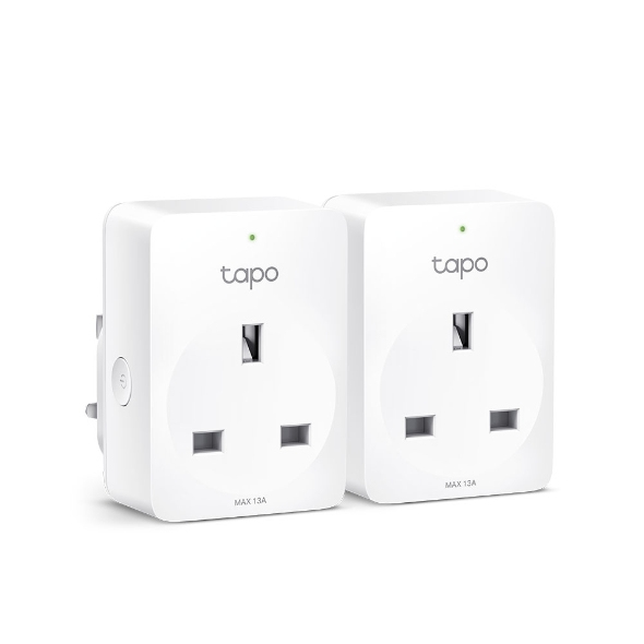 TP-Link - Tomada Inteligente TP-Link Tapo P100 Wi-Fi (2 Pack)