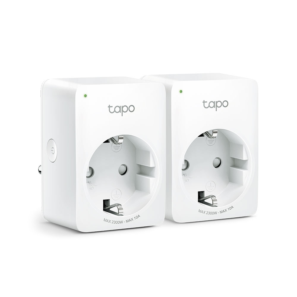 TP-Link - Tomada Inteligente TP-Link Tapo P100 Wi-Fi (2 Pack)