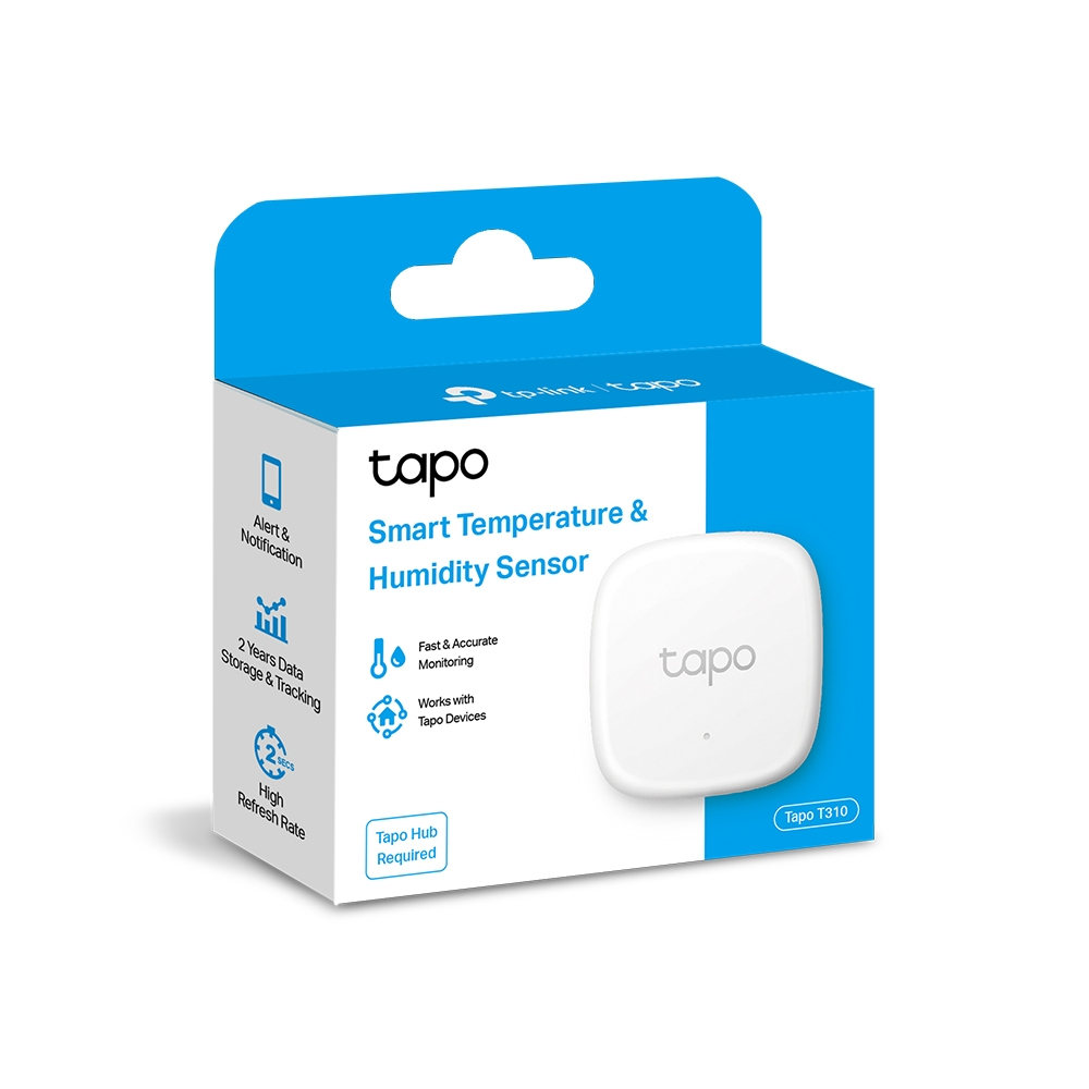 TP-Link - Sensor Inteligente TP-Link Tapo T310 Temperatura e Humidade