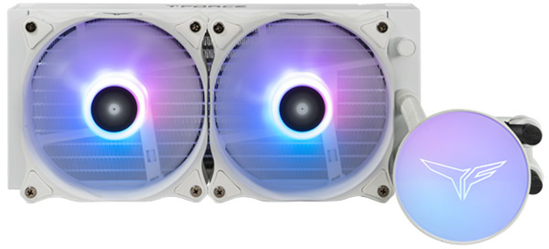 Team Group - Water Cooler CPU Team Group T-Force Siren GD240E ARGB Branco