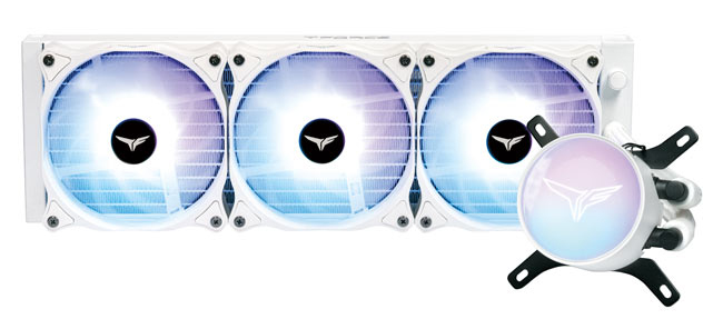 Team Group - Water Cooler CPU Team Group T-Force Siren GD360E ARGB Branco