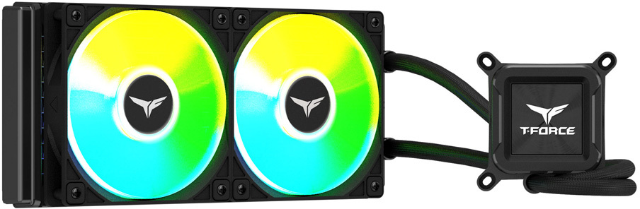 Picture of Picture of Water Cooler CPU Team Group T-Force Siren GA240M Preto