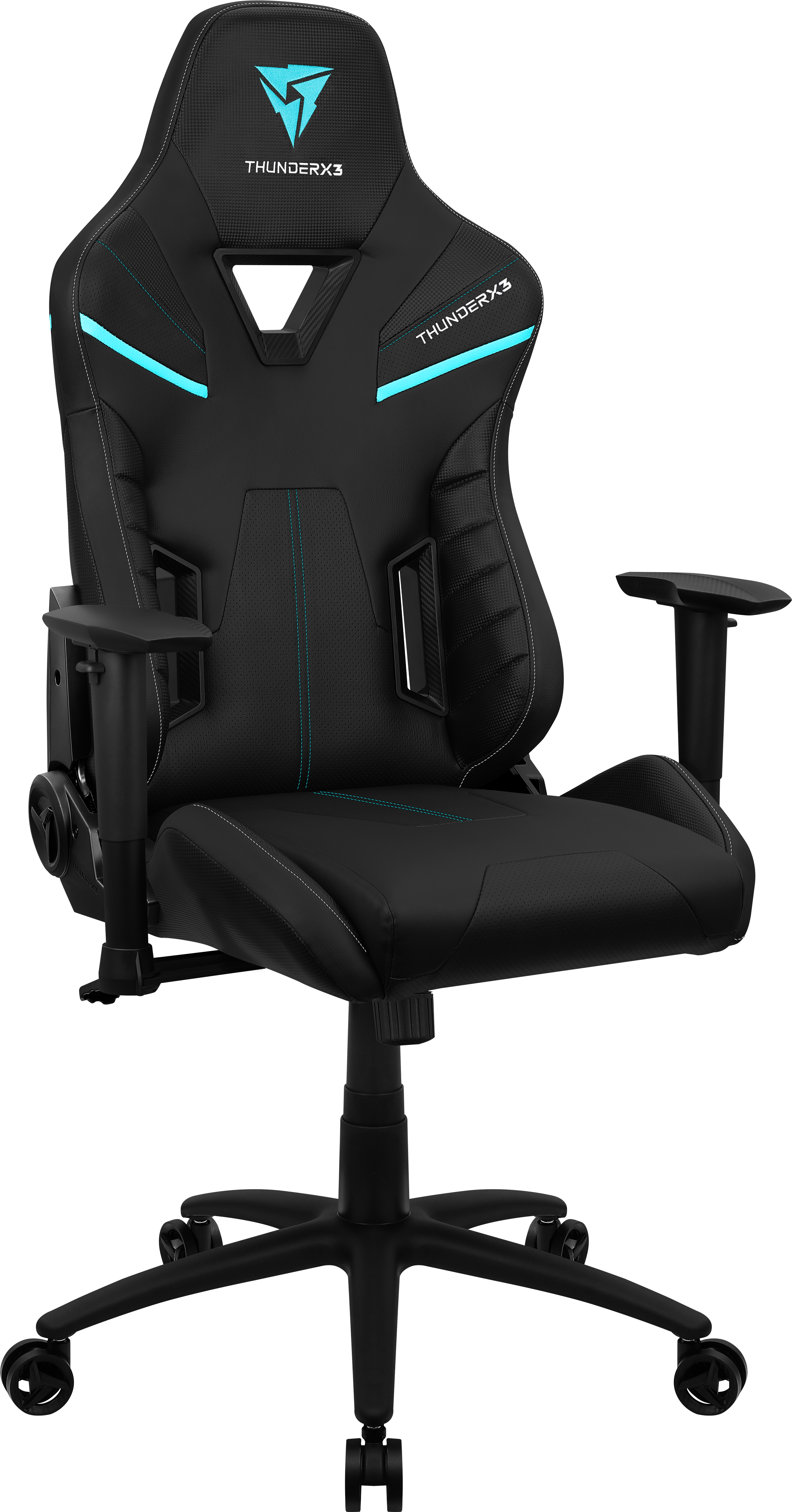 ThunderX3 - Cadeira Gaming ThunderX3 TC5 Ember Jet Black (suporta até 150kg)