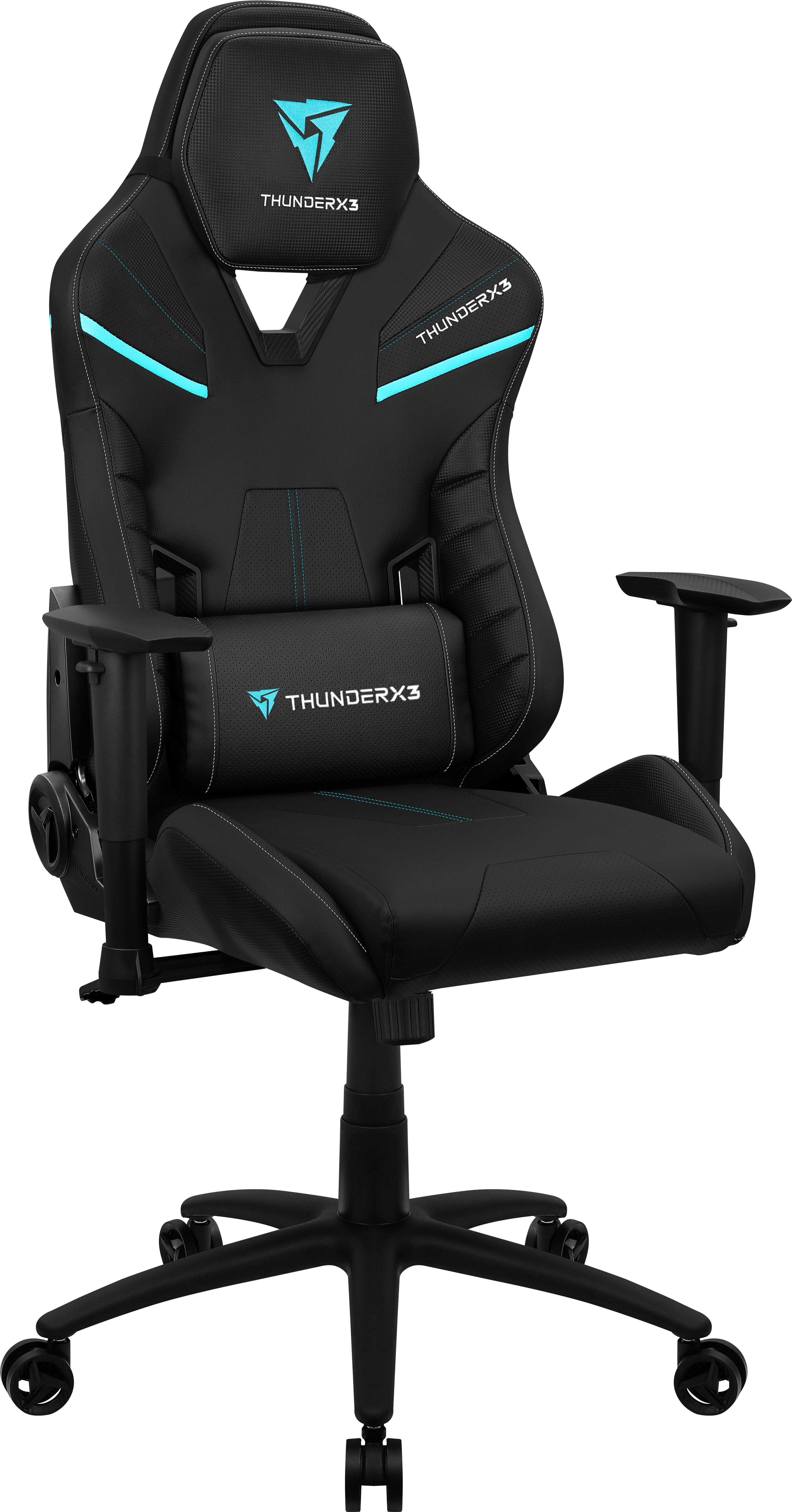 ThunderX3 - Cadeira Gaming ThunderX3 TC5 Ember Jet Black (suporta até 150kg)