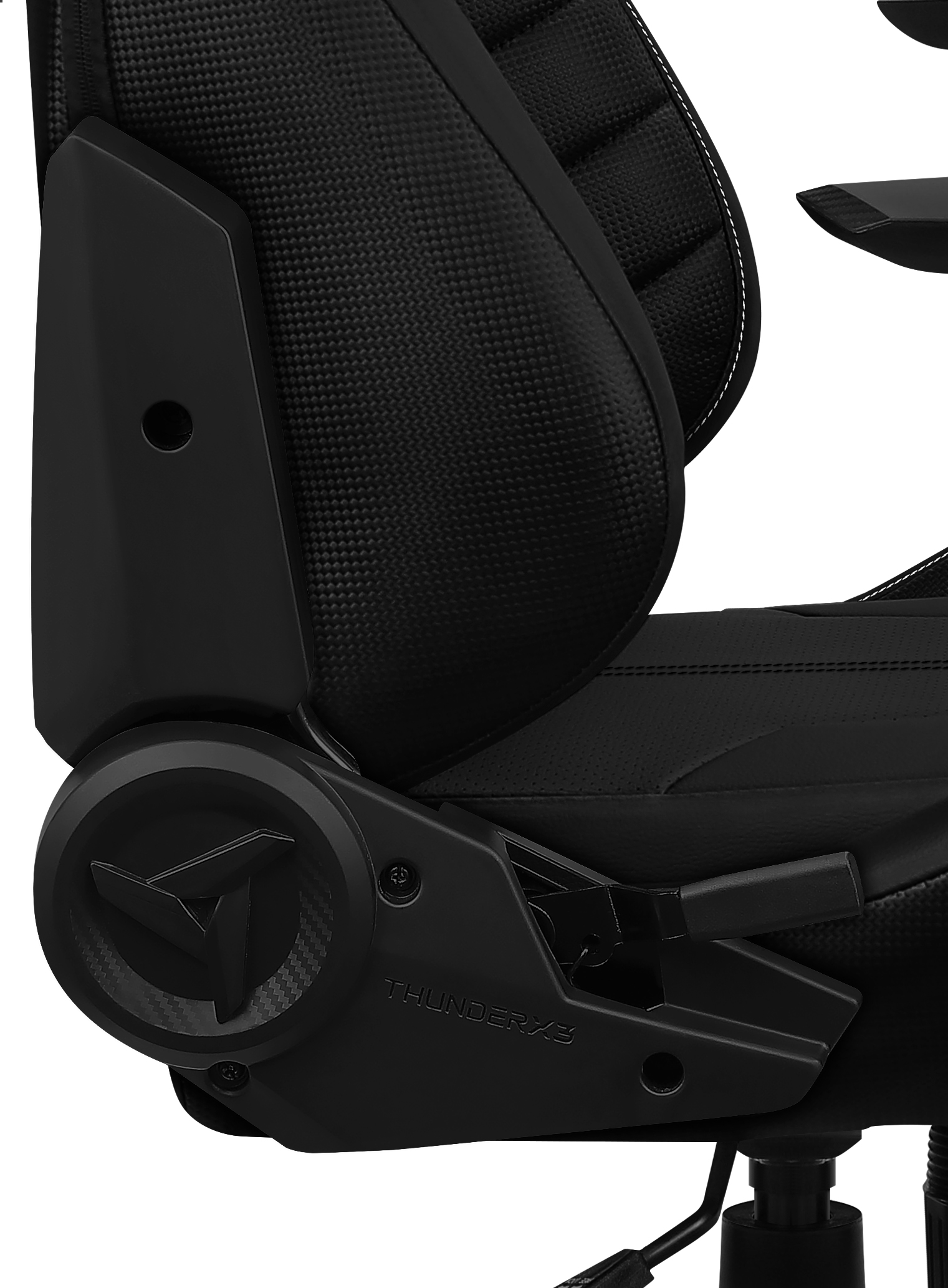 ThunderX3 - Cadeira Gaming ThunderX3 TC5 Ember Jet Black (suporta até 150kg)