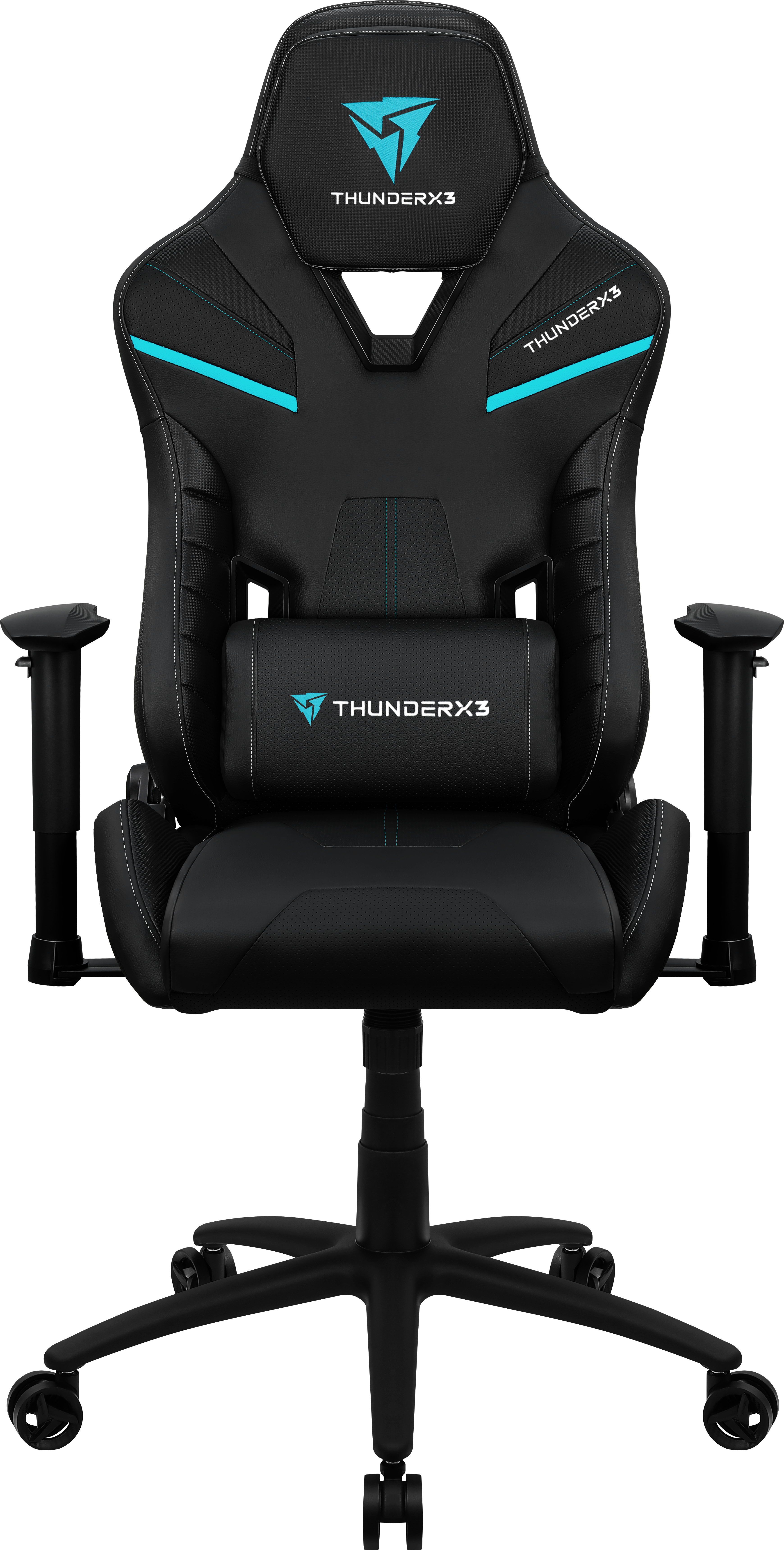 ThunderX3 - Cadeira Gaming ThunderX3 TC5 Ember Jet Black (suporta até 150kg)
