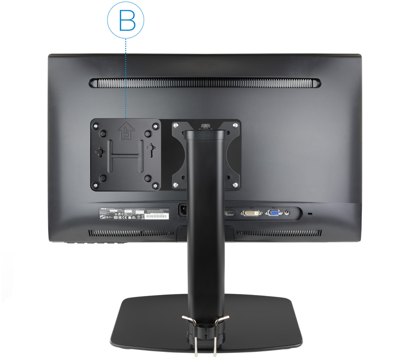 Tooq - Suporte Lateral Tooq para Mini PC Preto