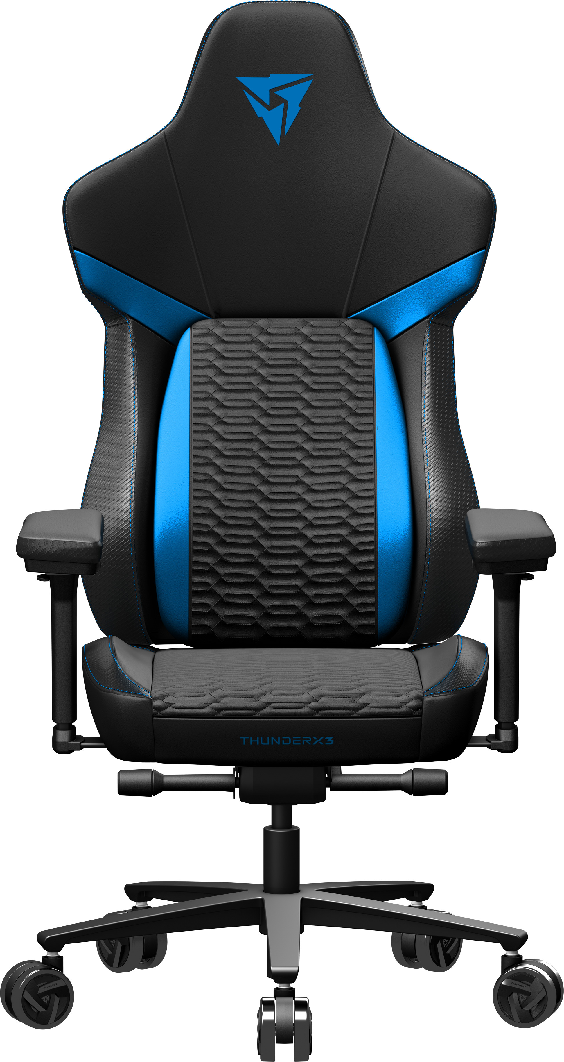 ThunderX3 - Cadeira Gaming ThunderX3 Core, Apoio lombar 360 graus - Racer Blue