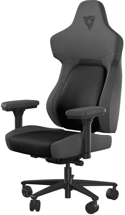 ThunderX3 - Cadeira Gaming ThunderX3 Core, Apoio lombar 360 graus - Mesh Black