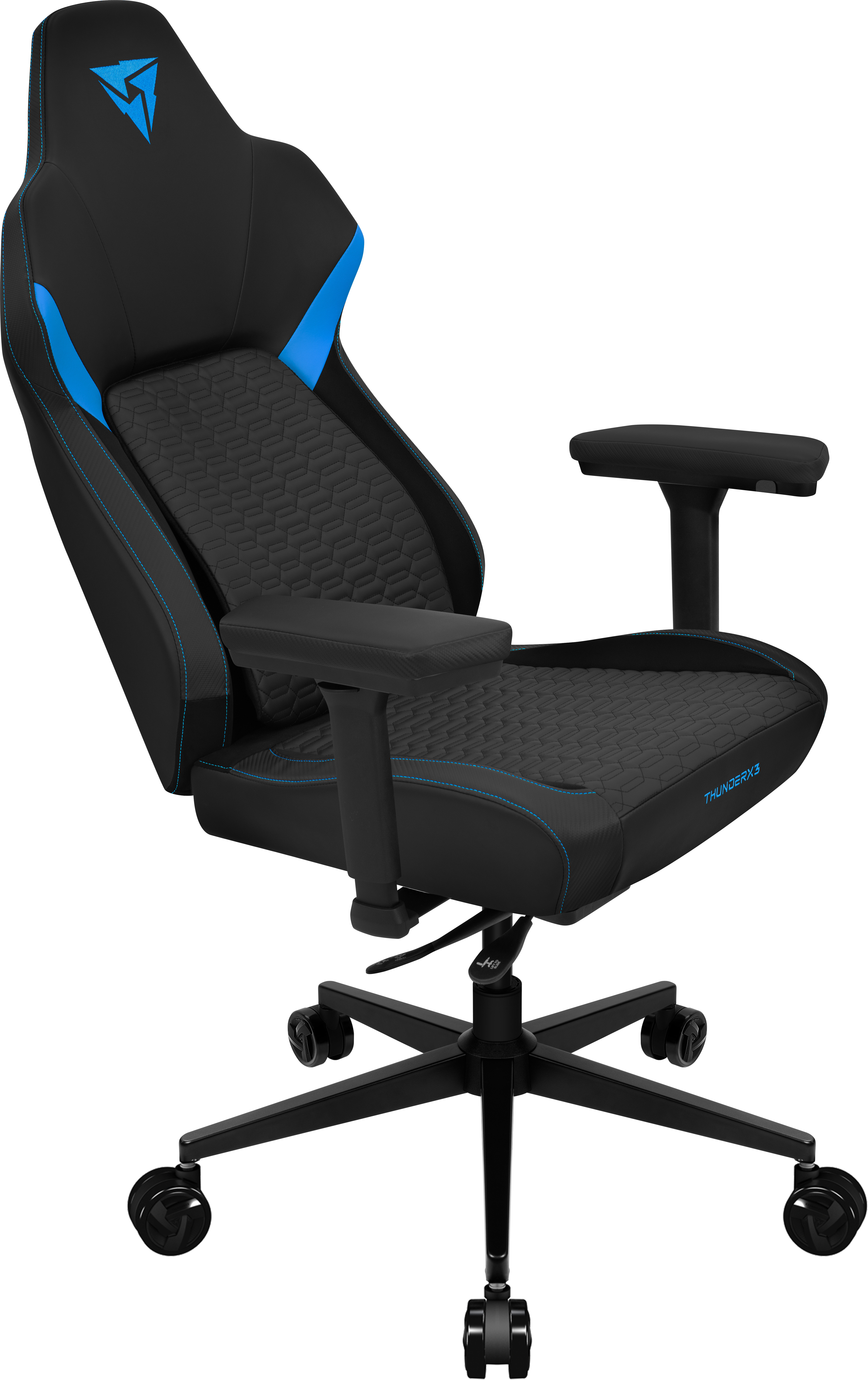 ThunderX3 - Cadeira Gaming ThunderX3 Core Smart, Apoio lombar 180 graus - Racer Blue