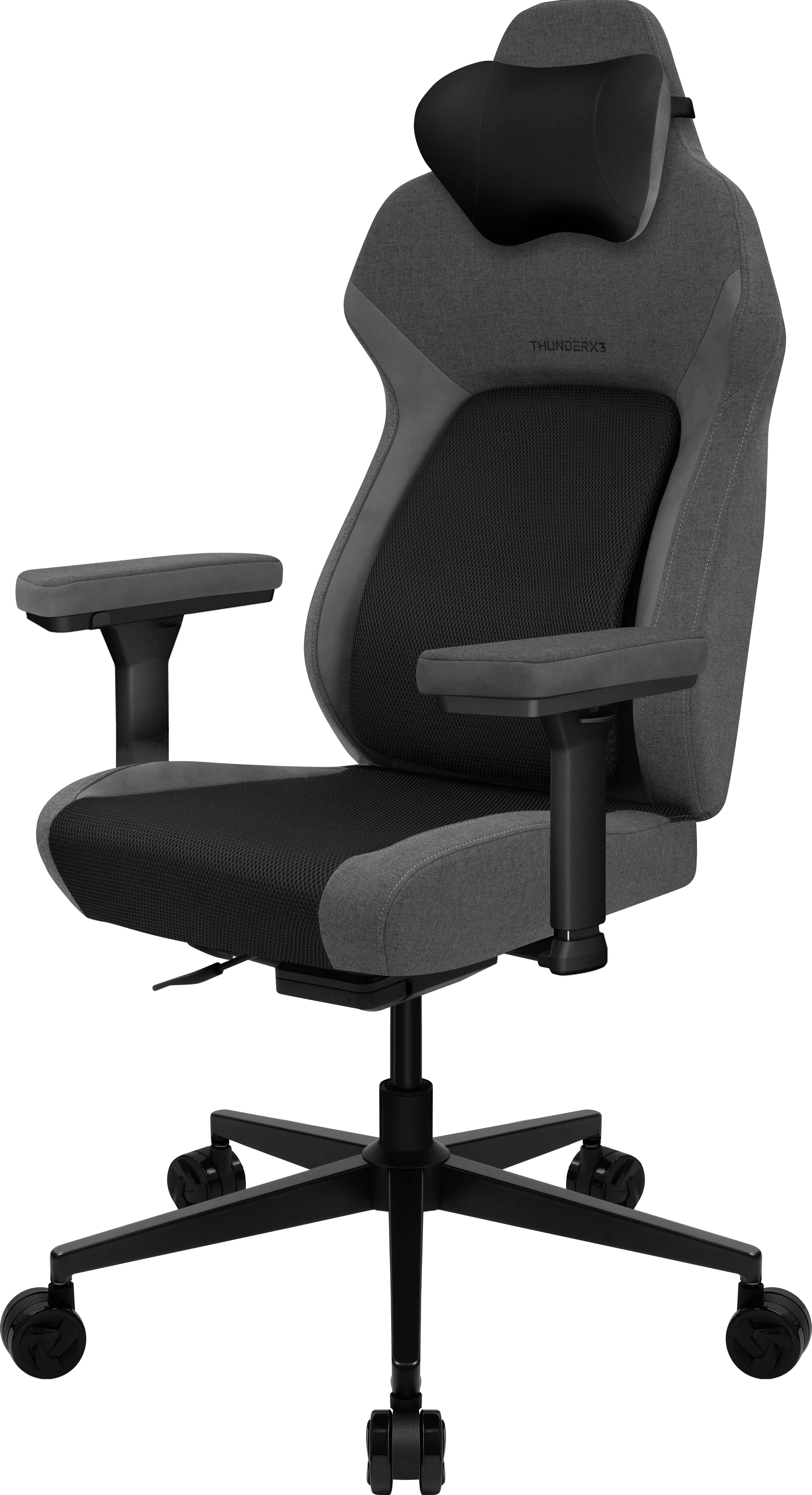 Picture of Picture of Cadeira Gaming ThunderX3 Core Smart, Apoio lombar 180 graus - Mesh Black