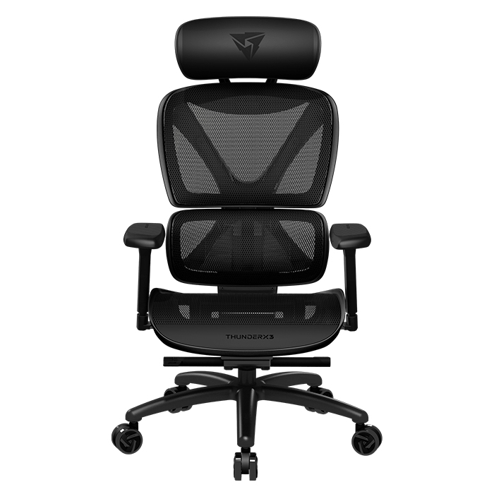 ThunderX3 - Cadeira Gaming Ergonomica ThunderX3 XTC - Preto/Preto