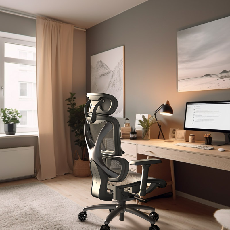 Picture of Picture of Cadeira Gaming Ergonomica ThunderX3 XTC - Cinza