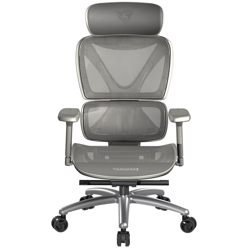 ThunderX3 - Cadeira Gaming Ergonomica ThunderX3 XTC - Cinza