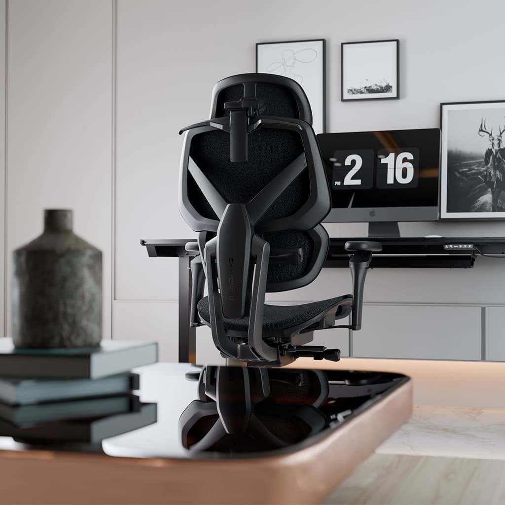 ThunderX3 - Cadeira Gaming Ergonomica ThunderX3 FLEX Pro, Apoio lombar 360 graus - Loft Dark Grey