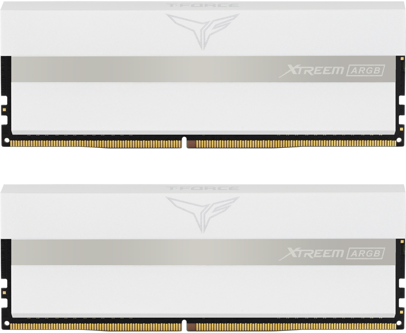 Team Group - Team Group Kit 16GB (2 x 8GB) DDR4 3200MHz Xtreem ARGB White Mirror CL16