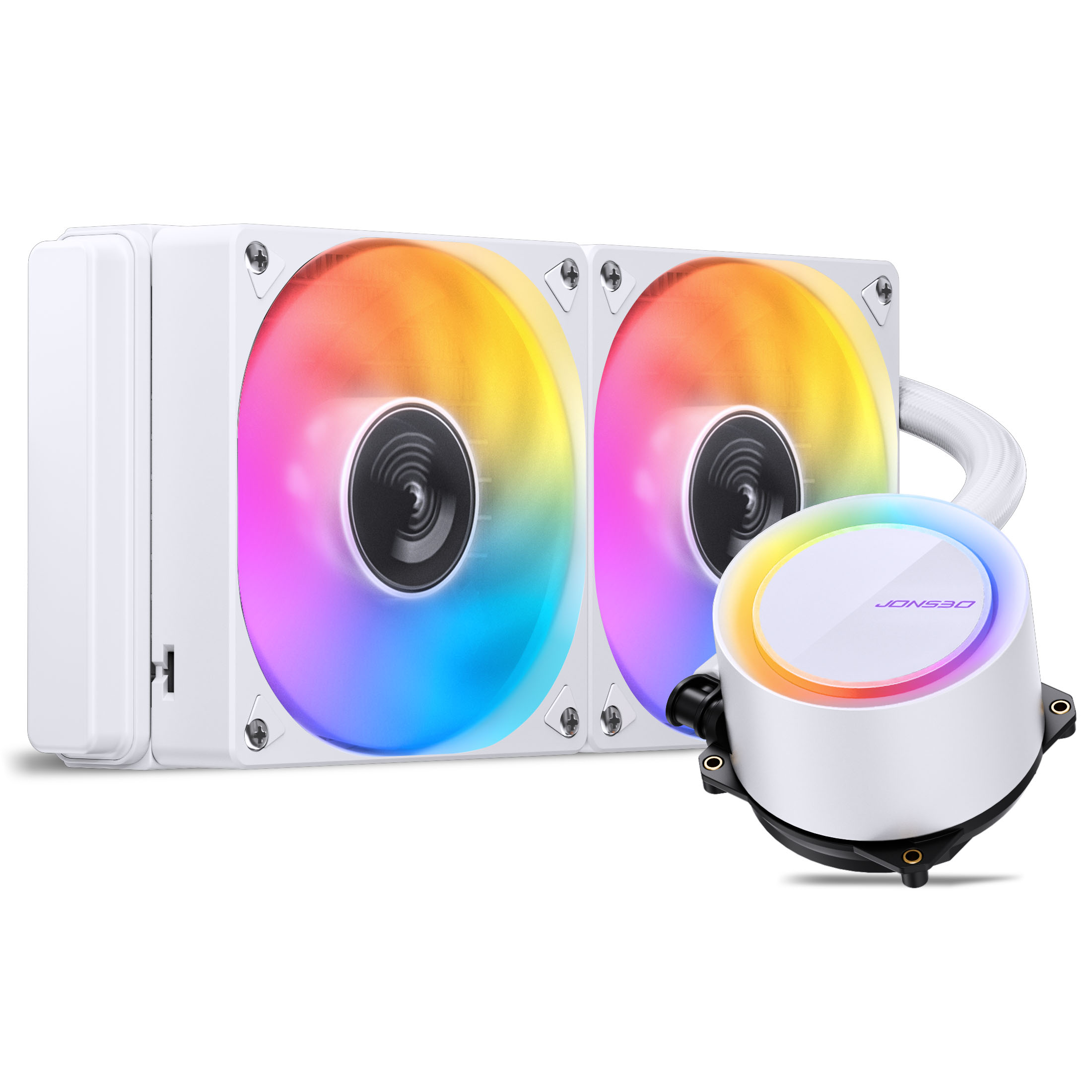 Jonsbo - Water Cooler CPU Jonsbo TG-240 ARGB Branco - 240mm
