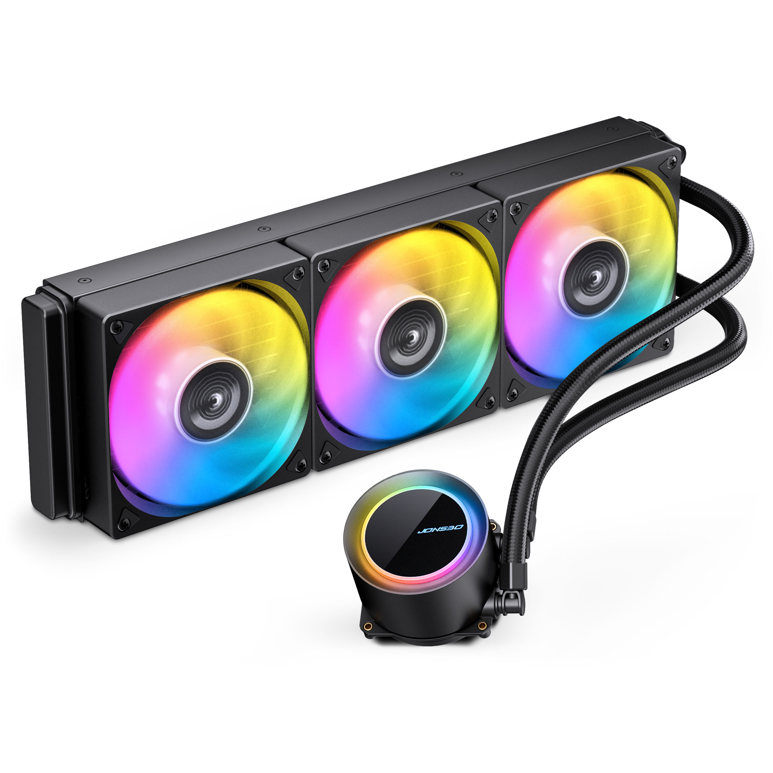 Picture of Picture of Water Cooler CPU Jonsbo TG-360 ARGB 360mm - Preto