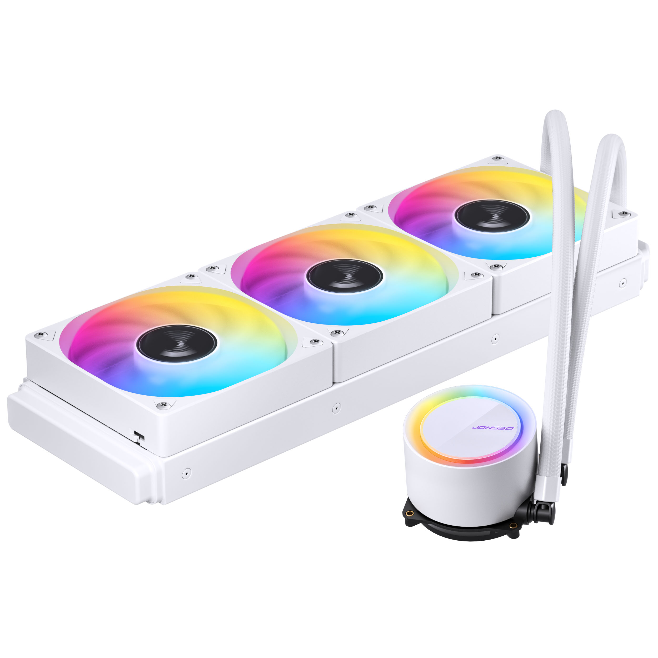 Jonsbo - Water Cooler CPU Jonsbo TG-360 ARGB Branco - 360mm