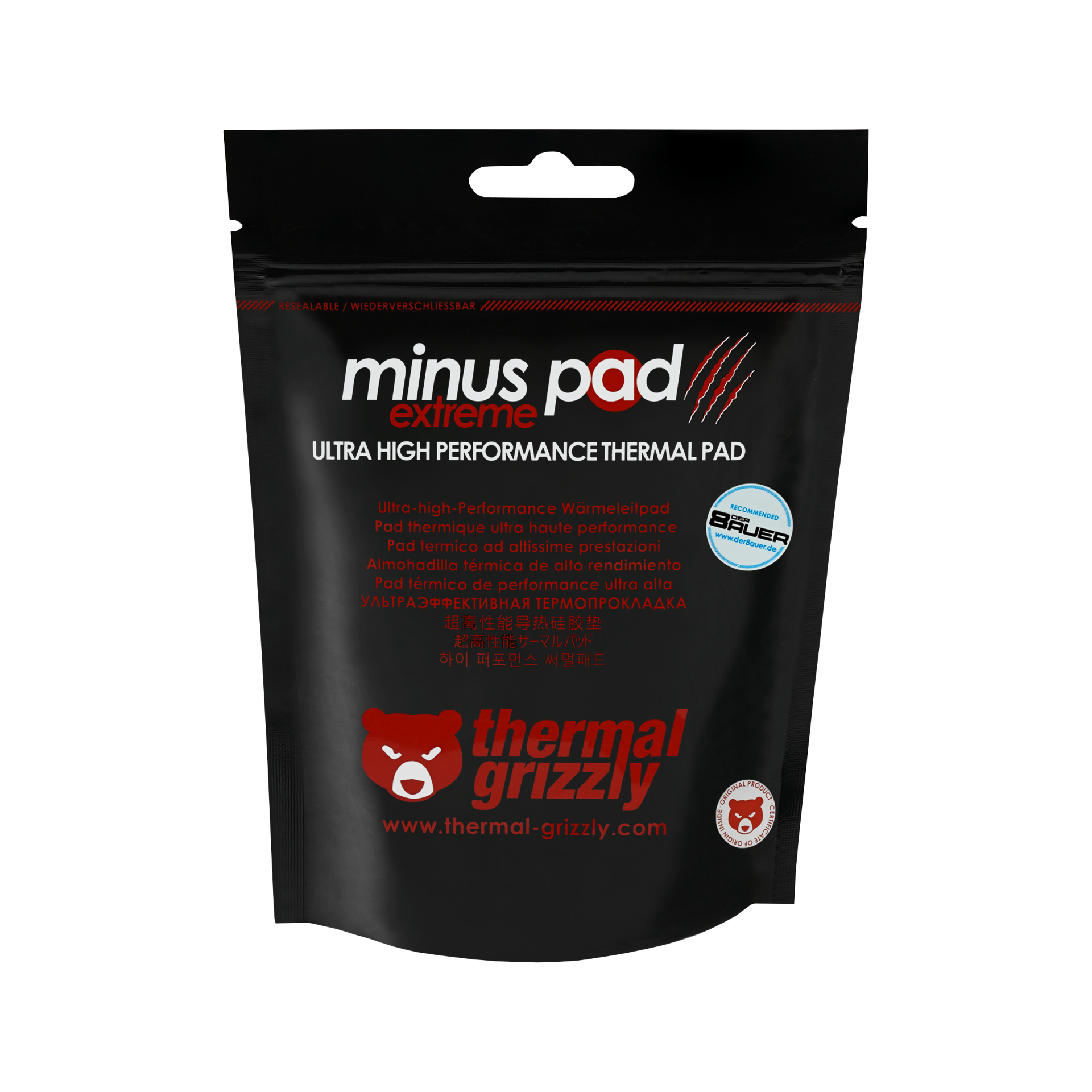 Thermal Grizzly - Thermal Pad Thermal Grizzly Minus Pad Extreme 120 × 20 × 3 mm