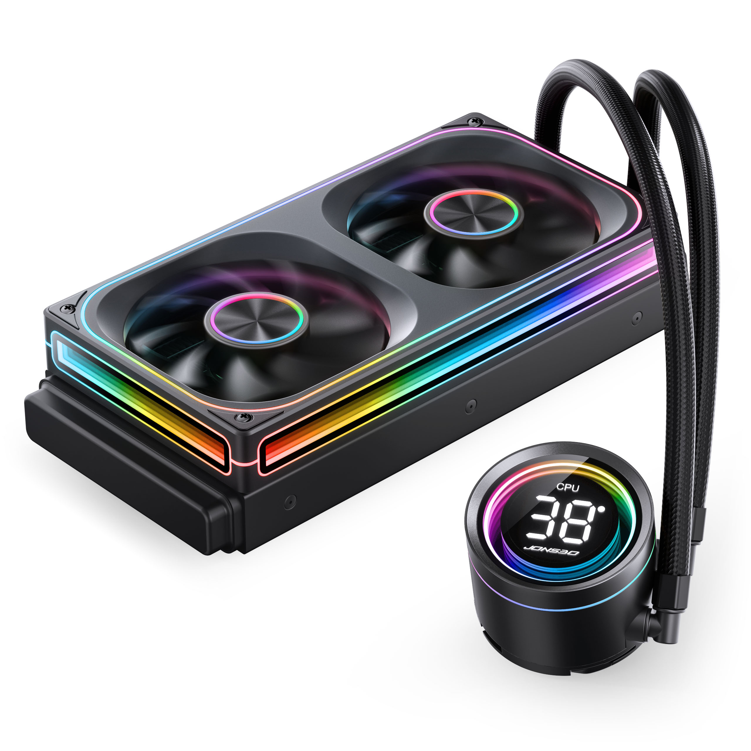 Jonsbo - Water Cooler CPU Jonsbo TH-240 ARGB Preto - 240mm