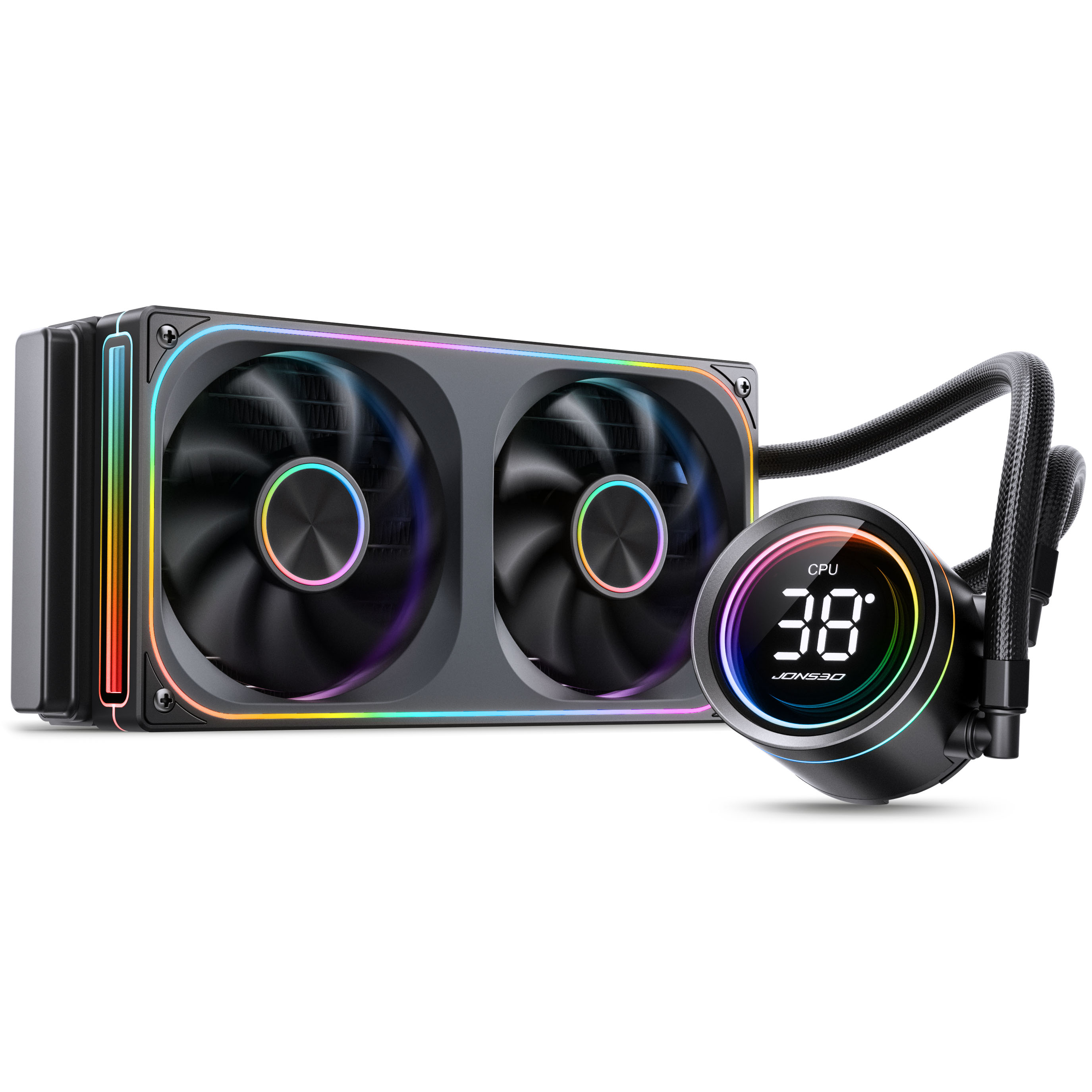 Picture of Picture of Water Cooler CPU Jonsbo TH-240 ARGB Preto - 240mm