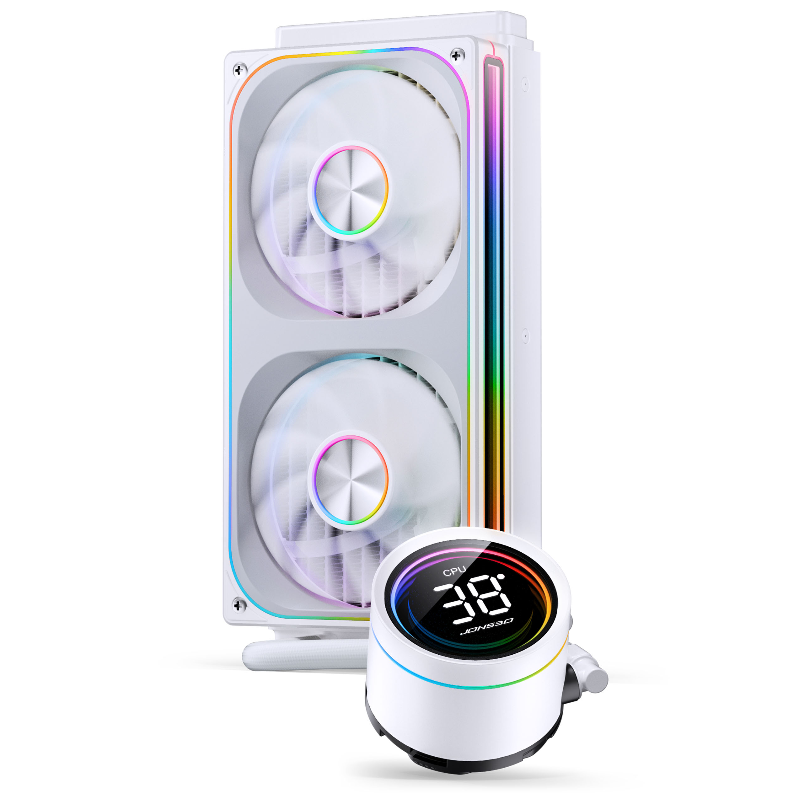 Jonsbo - Water Cooler CPU Jonsbo TH-240 ARGB Branco - 240mm