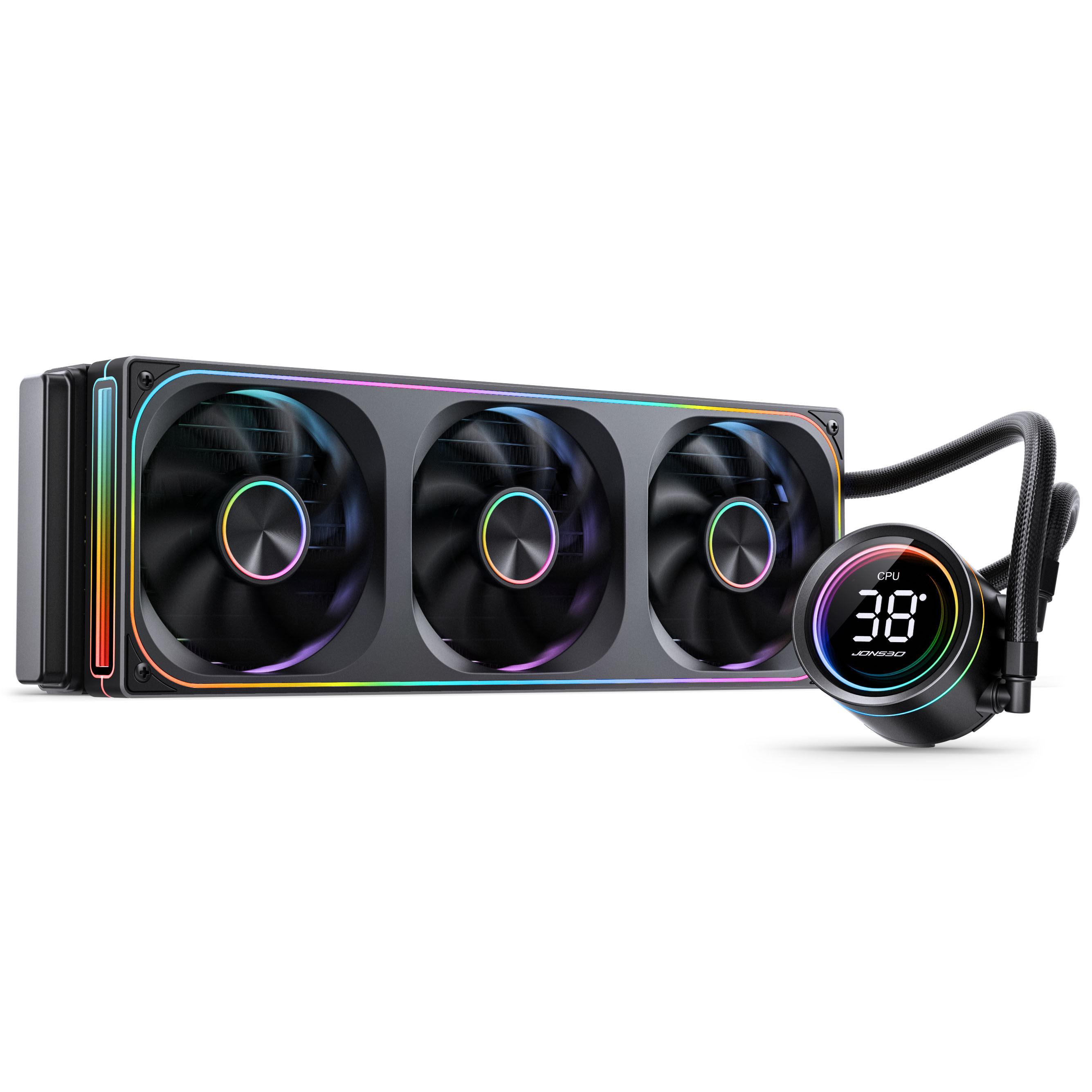 Picture of Picture of Water Cooler CPU Jonsbo TH-360 ARGB Preto - 360mm