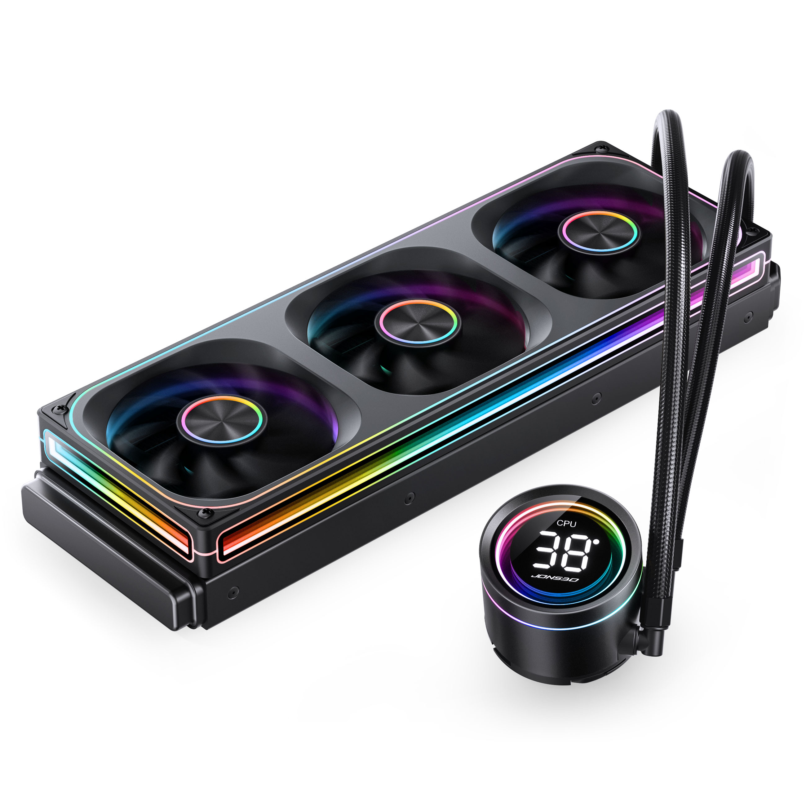 Jonsbo - Water Cooler CPU Jonsbo TH-360 ARGB Preto - 360mm