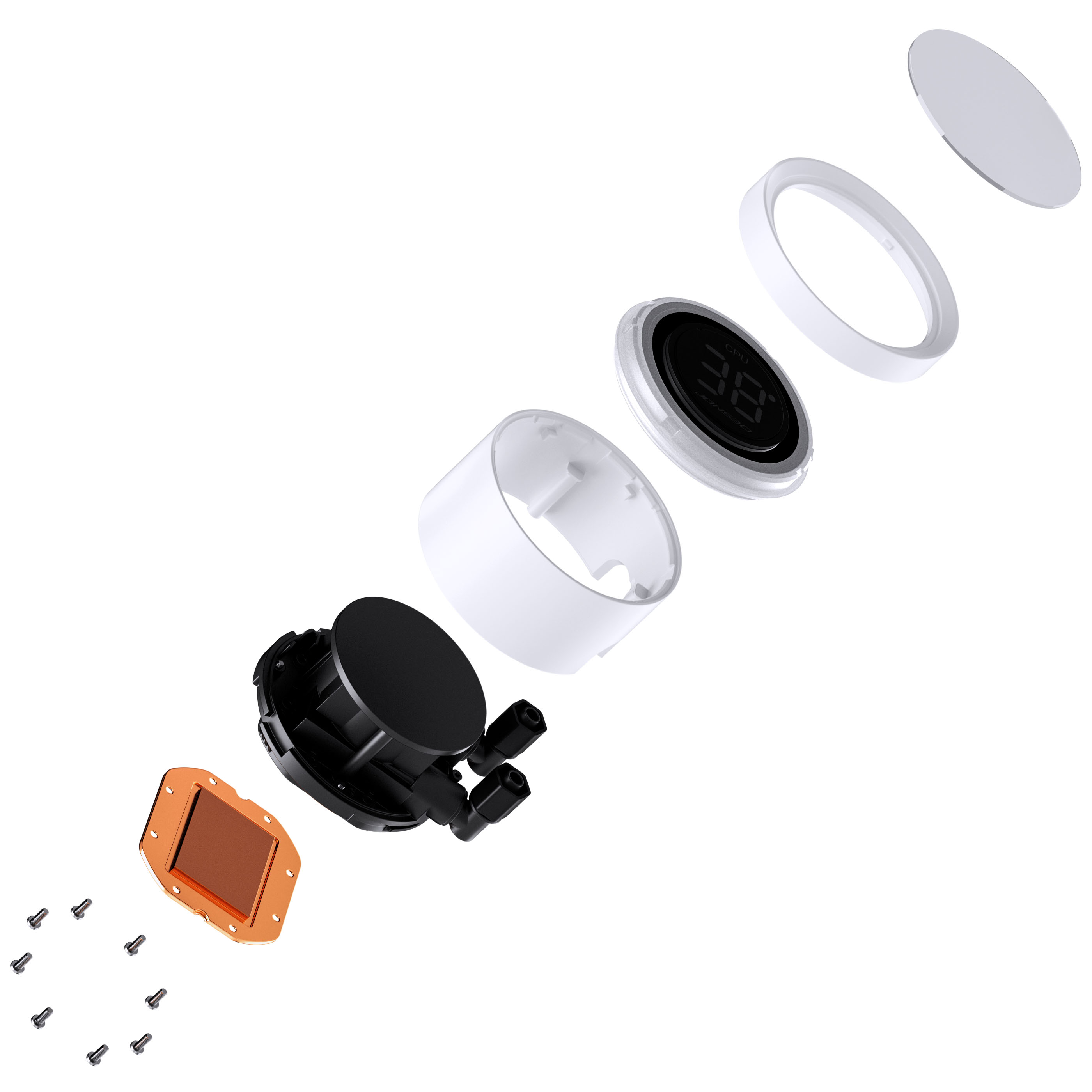 Jonsbo - Water Cooler CPU Jonsbo TH-360 ARGB Branco - 360mm