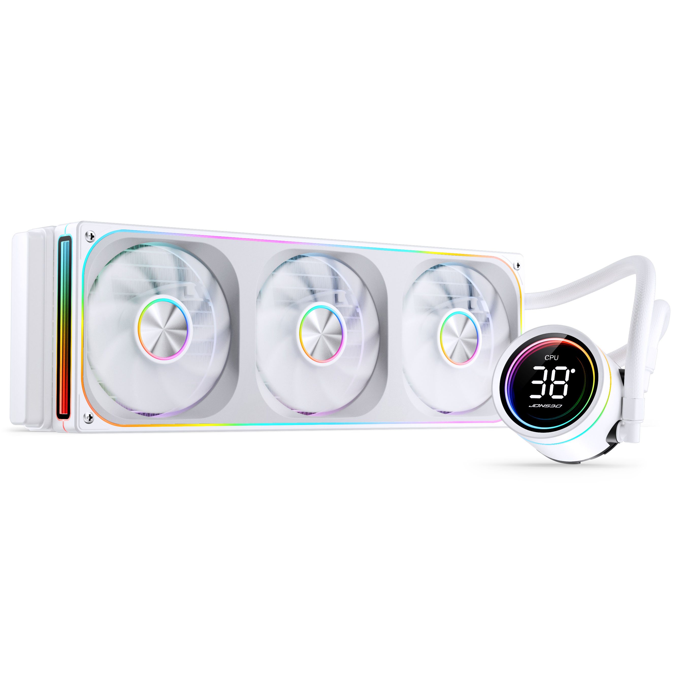 Picture of Picture of Water Cooler CPU Jonsbo TH-360 ARGB Branco - 360mm