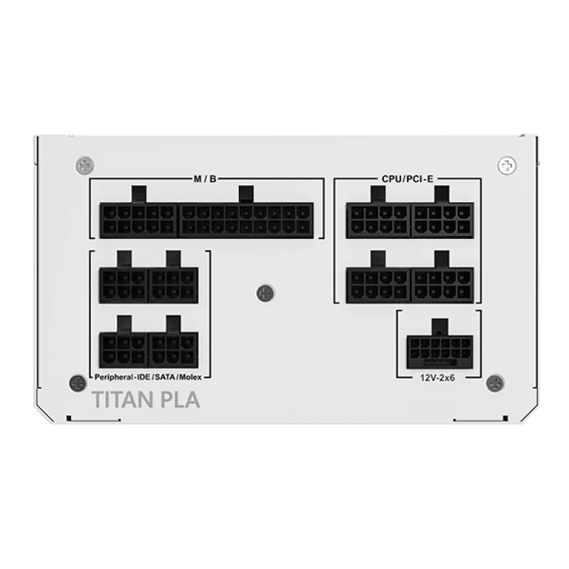 Montech - Fonte Montech Titan PLA 750W 80 Plus Platinum PCIE5 (Cybenetics Platinum)