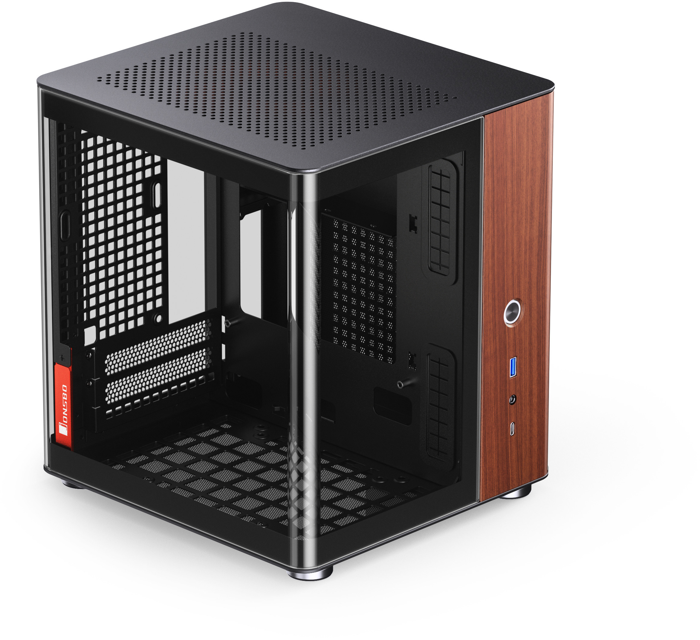 Picture of Picture of Caixa Mini-ITX Jonsbo TK-0 Preto