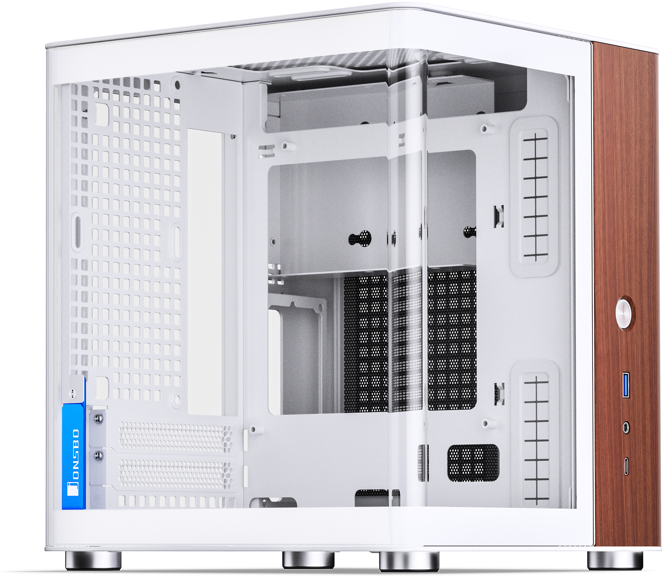 Picture of Picture of Caixa Mini-ITX Jonsbo TK-0 Branco