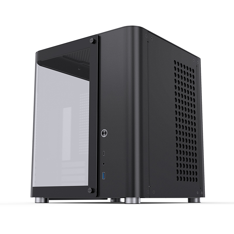 Jonsbo - Caixa Micro-ATX Jonsbo TK-1 2.0 Vidro Temperado Preto