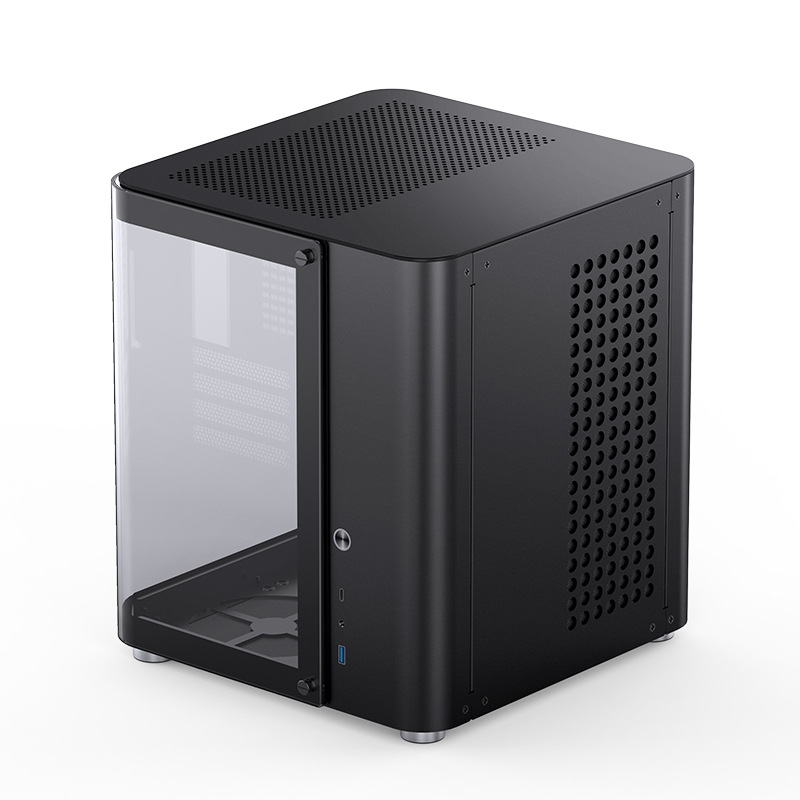 Jonsbo - Caixa Micro-ATX Jonsbo TK-1 2.0 Vidro Temperado Preto