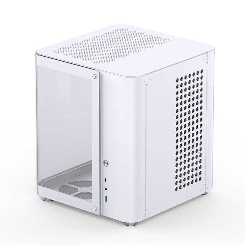 Picture of Picture of Caixa Micro-ATX Jonsbo TK-1 2.0 Vidro Temperado Branco