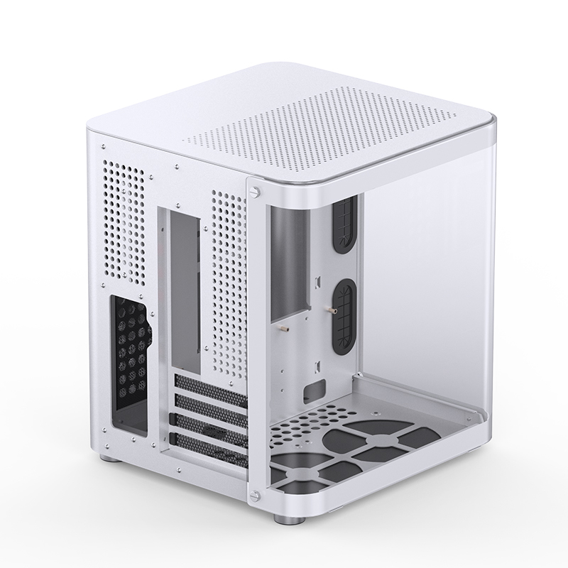 Jonsbo - Caixa Micro-ATX Jonsbo TK-1 2.0 Vidro Temperado Branco